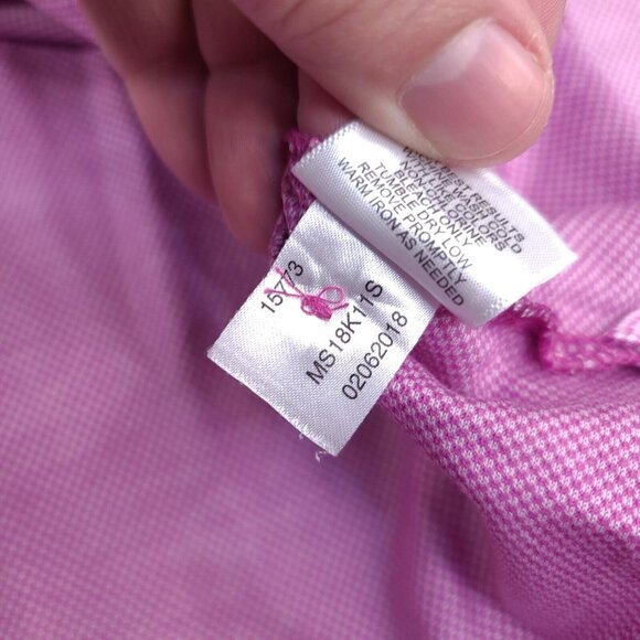 Peter Millar Pink Casual Button Down Shirt - Picture 9 of 9